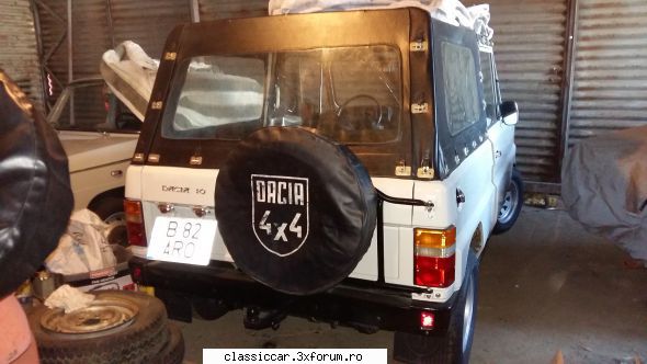 Garajul Amatorului - Am montat husa cu Dacia 4x4 - Prezentare masini