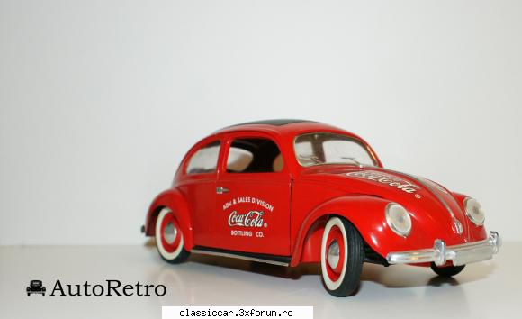 Garajul de machete AutoRetro - VW Beetle Split Coca-Cola Scara 1:17 Producator - Modelism si machetute