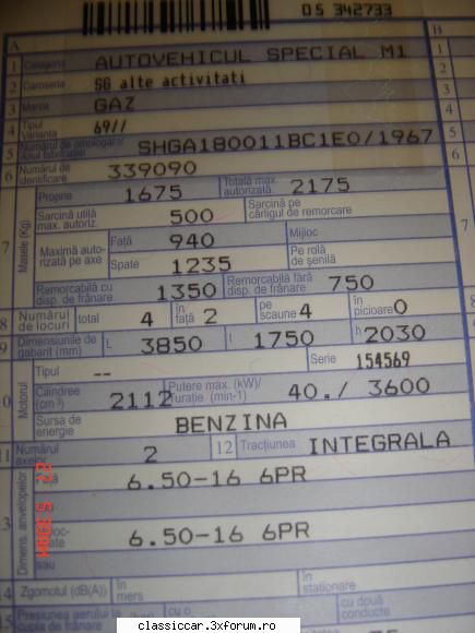 Gaz69 - merci Bogdan.stie cineva ce inseamna vehicul - Prezentare masini