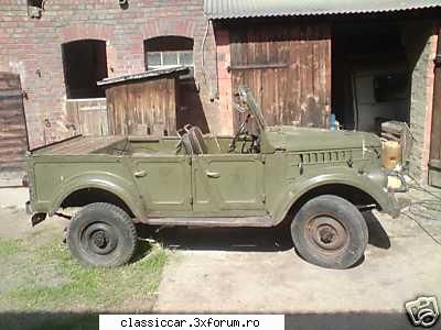 Gaz 69A pe e-bay - Nu mai are suportii de prelata - Din lumea larga