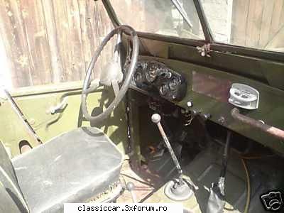 Gaz 69A pe e-bay - Interior original, destul de bine pastrat - Din lumea larga