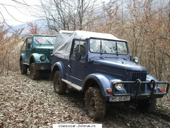 Gaz - In padure cu M-uri - Prezentare masini