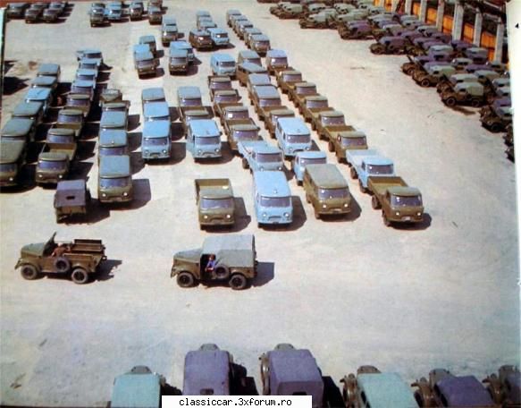 Gaz 69 - Poze - O poza de epoca din curtea fabricii din Ulianovsk - File de istorie