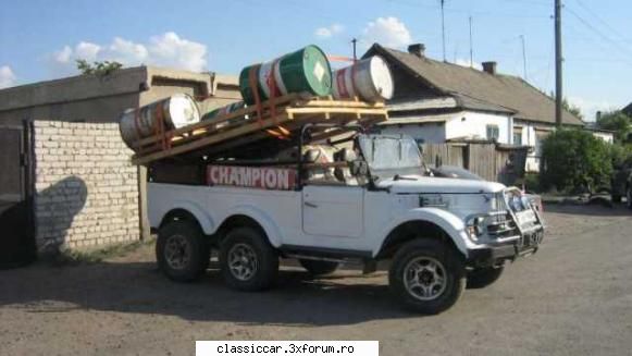 Gaz 6x6 la Rusi - Misu de Cluj - Din lumea larga