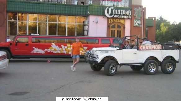 Gaz 6x6 la Rusi - sau de mers la restaurant - Din lumea larga