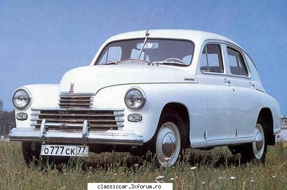 Gaz Pobeda M20 si M72 - GAZ-M20 "Pobieda" Years of production: ( - File de istorie