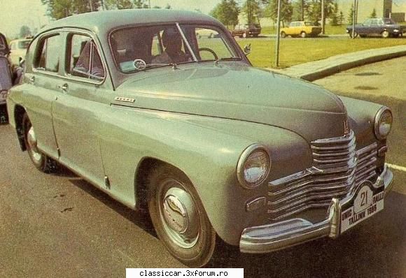 Gaz Pobeda M20 si M72 - Pobeda M20 prima serie - File de istorie