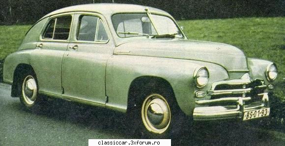 Gaz Pobeda M20 si M72 - Misu de Cluj - File de istorie