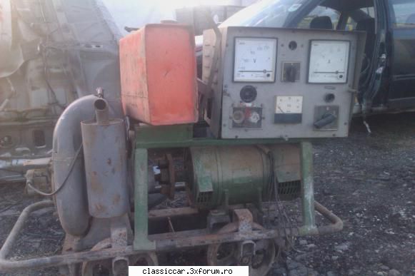 Generator romanesc - din colectia armatei romane - Coltul camionagiului si tractoristului oldtimerist