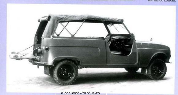 Ghicitoarea 294 - Renault 4 Torpedo Sinpar 4x4 - Misu de Cluj - Ghicitoarea zilei