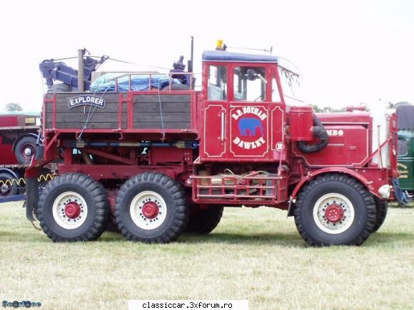 Ghicitoarea Nr. 113 - Scammell Explorer - Inconfundabilul Scammell Explorer - Ghicitoarea zilei