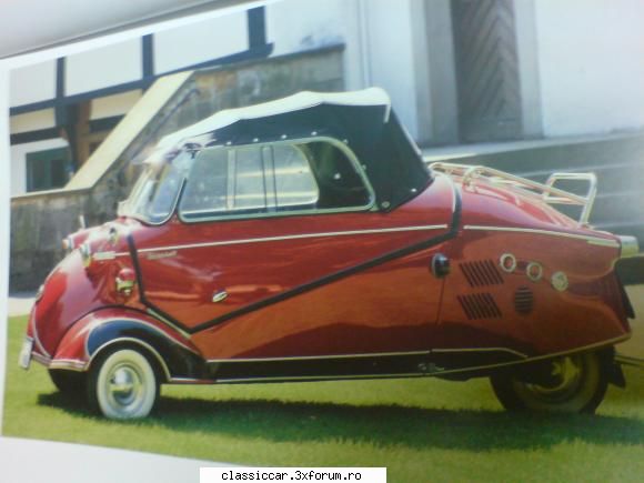 Ghicitoarea Nr. 123 - Messerschmitt KR175 fabricatie 1955 - aste-s usurele dar fainute - Ghicitoarea zilei