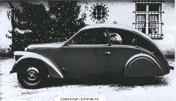 Ghicitoarea Nr. 19 - Zundapp Typ 12 - Cooorect ! Cunoscuta si ca "Porsche type 12" - Ghicitoarea zilei