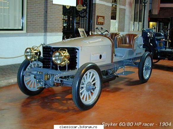 Ghicitoarea nr. 141 - Spyker 60/80 HP Racer - Corect! Doar o completare: este Spyker - Ghicitoarea zilei