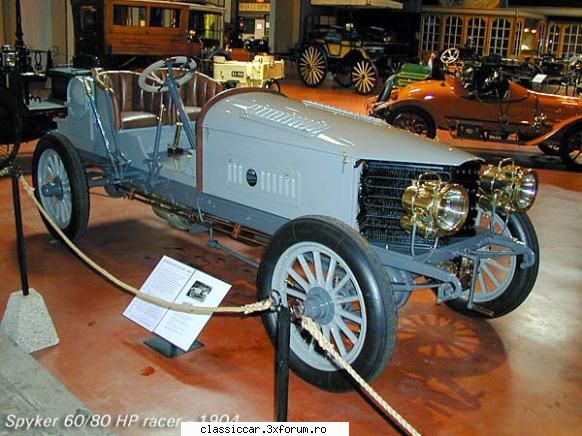 Ghicitoarea nr. 141 - Spyker 60/80 HP Racer - MagnuM - Ghicitoarea zilei