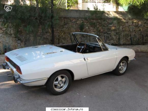 Ghicitoarea nr 303 - FIAT 850 Sport Spider - Este un FIAT 850 Sport Spider , din 1966 - Ghicitoarea zilei