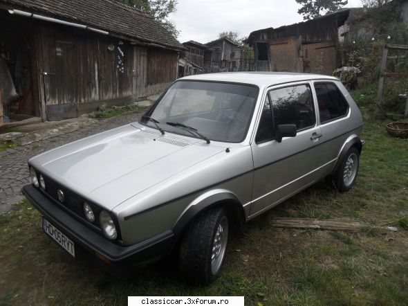 Golf 1 GTD - intre timp si-a schimbat nrele - Prezentare masini