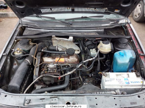 Golf 2 1.6 TD 1991 - asta e motorul ,nu pusesem nici o poza cu el - Prezentare masini