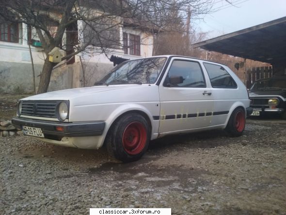 Golf 2 1.6 TD 1991 - In legatura cu arcurile sport taiate... La al meu - Prezentare masini