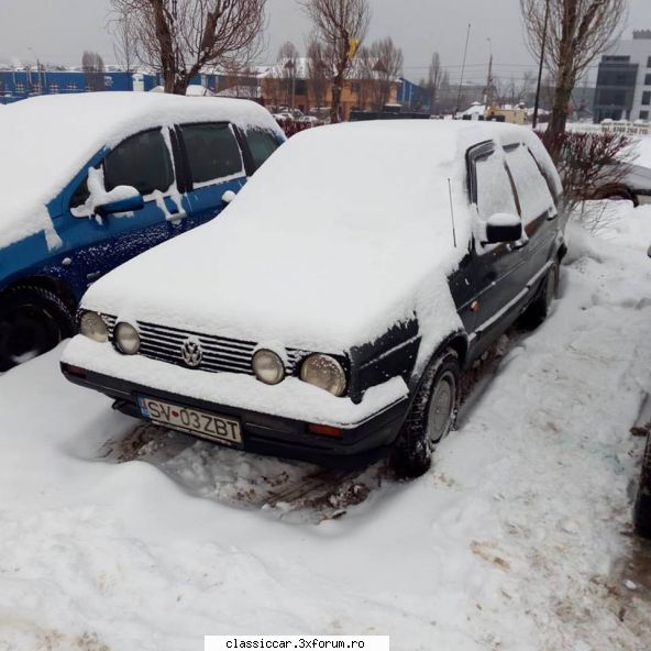 Golf 2 1.6 TD 1991 - In alta ordine de idei...a venit iarna de tot :x - Prezentare masini