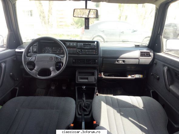 Golf 2 1.6 TD 1991 - 2 poze noi cu interiorul - Prezentare masini
