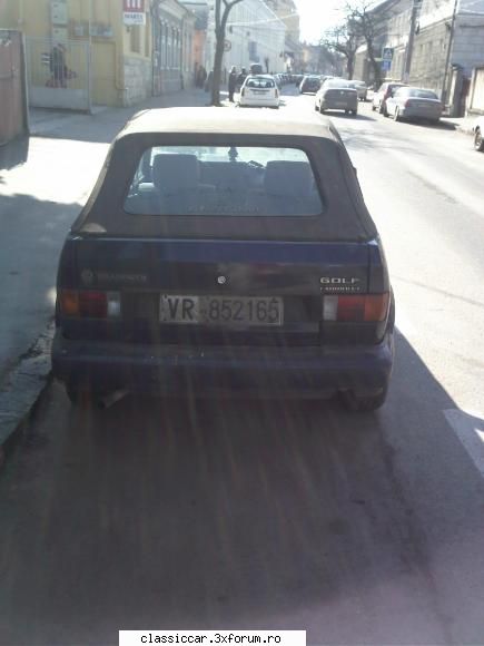 Golf Cabrio - Frank - Am vazut prin Cluj-Napoca
