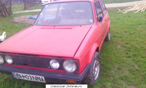 Golf mk1 - Aceleasi detalii de mai sus - Vanzari auto-moto clasice de catre intermediari