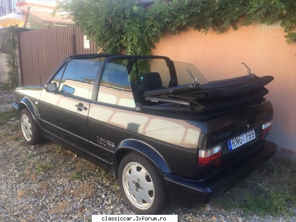 Golf mk1 Karmann cabrio editie Toscana - mcd81 - Vanzari auto-moto clasice direct de catre proprietari
