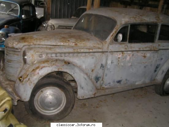 Hambar Romania - inca un opel de data asta kadett cred - Am vazut prin Romania