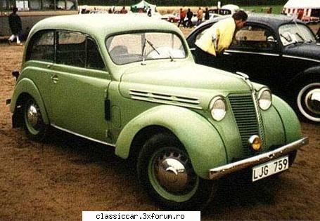 Hambar Romania - Renault Juvaquatre, o licenta dupa Opel Olympia - Am vazut prin Romania