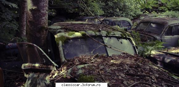 Historischer Autofriedhof G�rbetal in Kaufdorf - Misu de Cluj - File de istorie