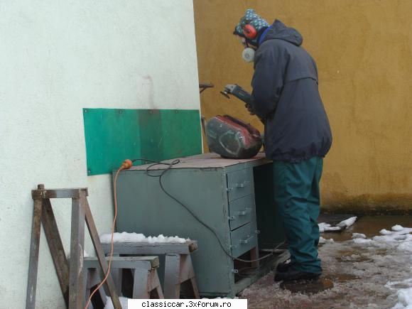 Hoinar timisorean din 1988 - kit-ul l-am indepartat cu peria circulara - Reconditionari si Restaurari