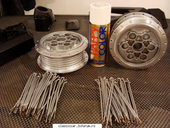 Hoinar timisorean din 1988 - Spitele si buticii le-am vopsit cu spray chrome - Reconditionari si Restaurari