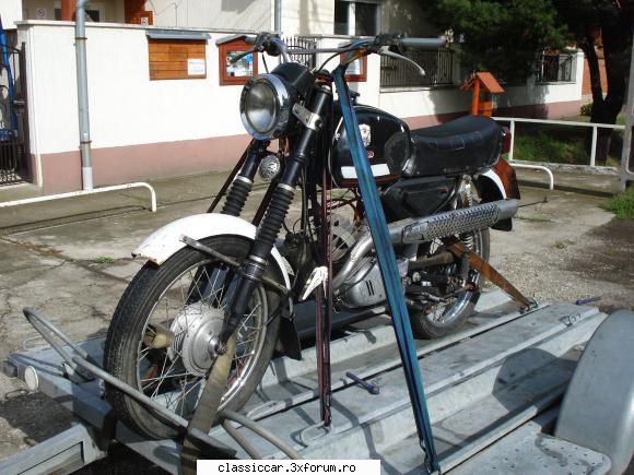 Hoinarul Oltean - ultima .... va urma restaurarea - Prezentare motociclete, motorete si biciclete de colectie