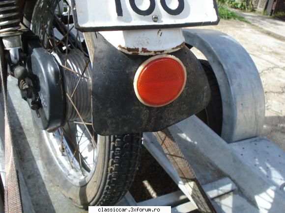 Hoinarul Oltean - presuri de noroi fat� spate - Prezentare motociclete, motorete si biciclete de colectie