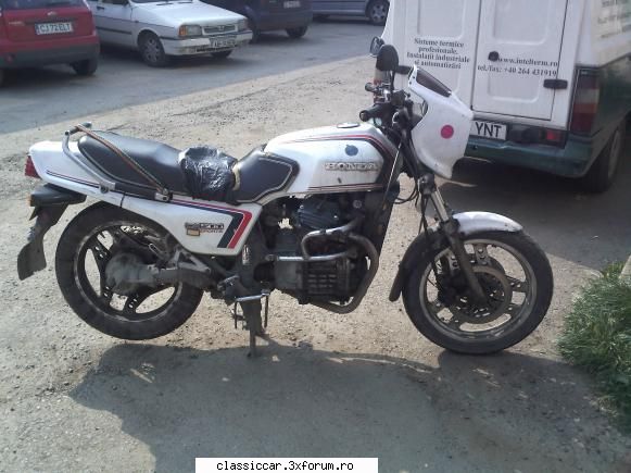 Honda CX500Sport - om cu adevarat pasionat, a venit pe ea din Anglia! - Am vazut prin Cluj-Napoca