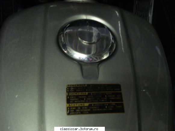 Honda G.L 500 - inscriptia de pe rezervor , mult - Prezentare motociclete, motorete si biciclete de colectie