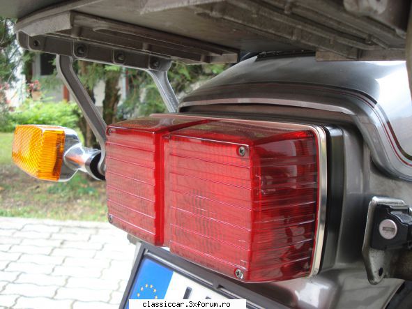 Honda G.L 500 - stop barosan ditamai dublu din - Prezentare motociclete, motorete si biciclete de colectie