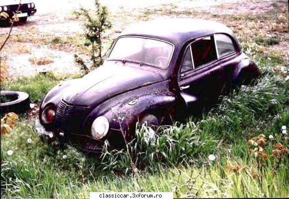 Ifa F9 1953 - In Sannicoara, langa firma de dezmembrari auto - Vanatoarea de epave