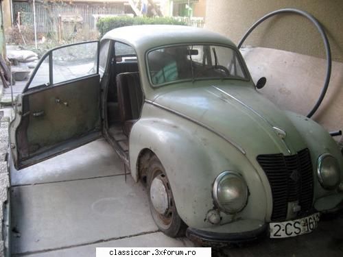 Ifa F9 1953 - Pe retromobil am mai vazut una alba, mai - Vanatoarea de epave