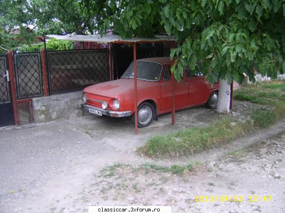 In Judetul Alba - Skoda s100 pe straduta prin Aiud - Am vazut prin Romania
