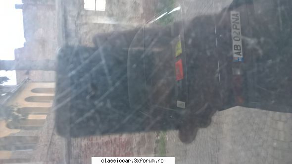 In Judetul Alba - si o poza cu Ascona, facuta prin geamul usii - Am vazut prin Romania