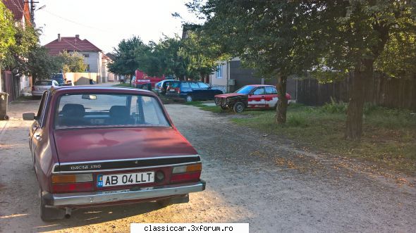 In Judetul Alba - o Dacie draguta din orasul meu Sebes, pozata - Am vazut prin Romania