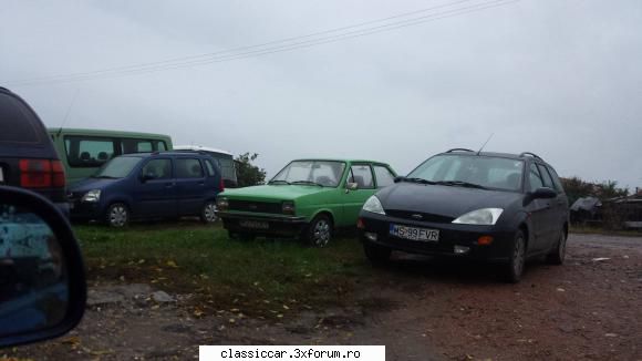 In Judetul Mures - Si un Ford Fiesta, tot din Tarnaveni - Am vazut prin Romania