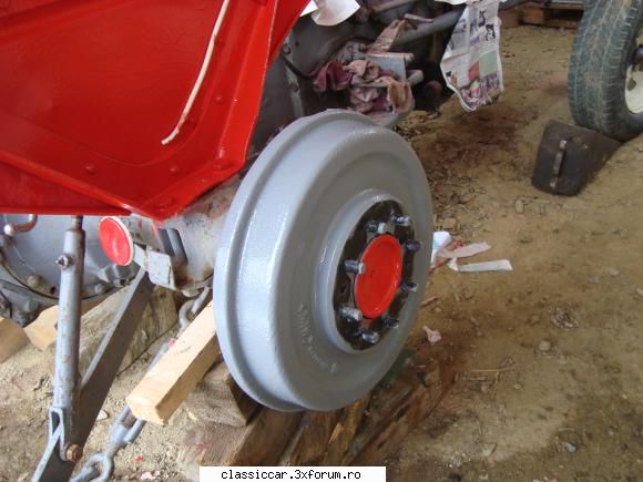 In sfarsit am cu ce - Pregatirea de fixare a rotilor - Coltul camionagiului si tractoristului oldtimerist