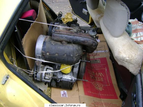In vizita la clanul vecin (RXR clan din Oradea) - Asa arata o Dacie cu motor central - Arhiva evenimente 2008