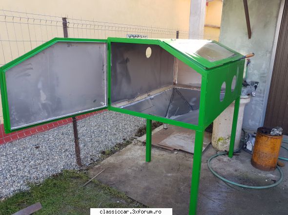 Instalatie Sablat - Am făcut o incintă ca altfel sare - Scule si dispozitive