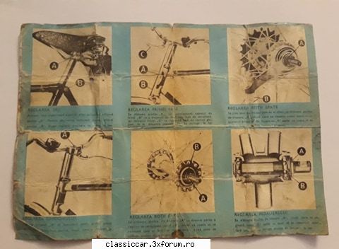 Instructiuni de folosire TOHAN 28 (varianta 2) - BicycleSeekerCJMM - Prezentare motociclete, motorete si biciclete de colectie