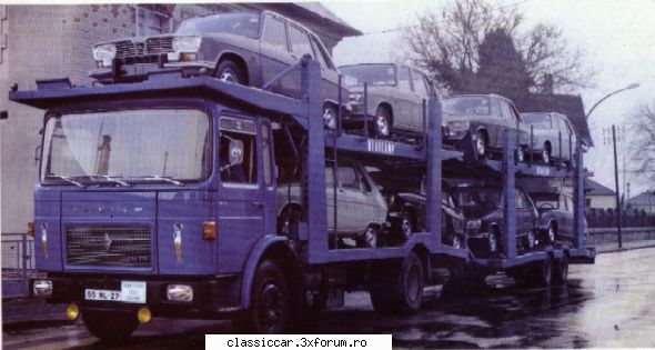 Istoria Renault - Renault 16 + Saviem - File de istorie