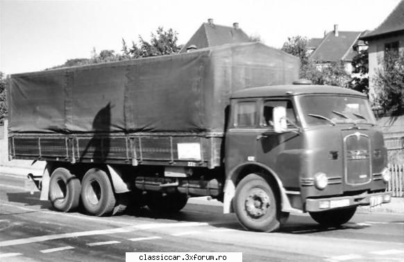 Istoria motorului Saviem - Cabina avansata produsa de MAN, in perioada - File de istorie
